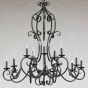 1423-15 Spanish Style Chandelier 