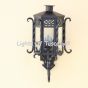 8240-1 Spanish Colonial Wrought Iron Outdoor  Wall Lantern 