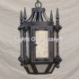 Gothic-Medieval Castle-Hand-Forged Wrought Iron-Lantern