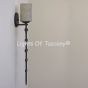 5628-1 Rustic Spanish Tuscan Style Iron Wall Sconce