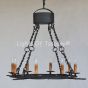 1910-8 Spanish Style Chandelier 