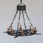 1910-8 Spanish Style Chandelier 