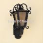 8160-1 Tuscan Mediterranean Style Iron Outdoor Wall Lantern