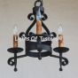 1269-3  Spanish Style MIni Chandelier 