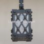 6169-1 Contemporary- Gothic-Spanish style mini pendant. Wrought Iron.