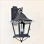 7361-3 Traditional Colonial Style Outdoor Iron Wall Lantern