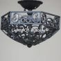Semi-Flush-Hand Forged-Wrought Iron