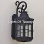 7109-1 Vintage Spanish Style Iron Outdoor Wall Light
