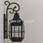 7109-1 Vintage Spanish Style Iron Outdoor Wall Light