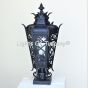 7311-1P   Mediterranean Gothic Revival Style Iron Outdoor Post Light