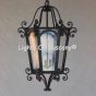 2053-3 Spanish Mediterranean Style Iron Large Hanging Lantern
