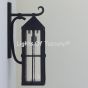7002-1 Spanish-Contemporary Wrought Iron Outdoor Lighting Fixture
