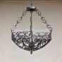 2385-3 Spanish / Mediterranean Style Wrought Iron Chandelier