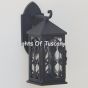 7453-1  Spanish Revival Style Wrought Iron Outdoor Wall Lantern