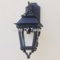 7292-1 Contemporary-Spanish Wrought Iron Lantern/ Light