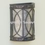 7818-1 Spanish Contemporary Style Exterior Pocket Wall Light