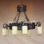 1287-8 Tuscan Chandelier