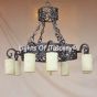 1287-8 Tuscan Chandelier