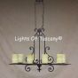 Tuscan chandelier