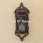 7815-1  Traditional - Contemporary Style Wrought Iron Pocket Wall Lantern