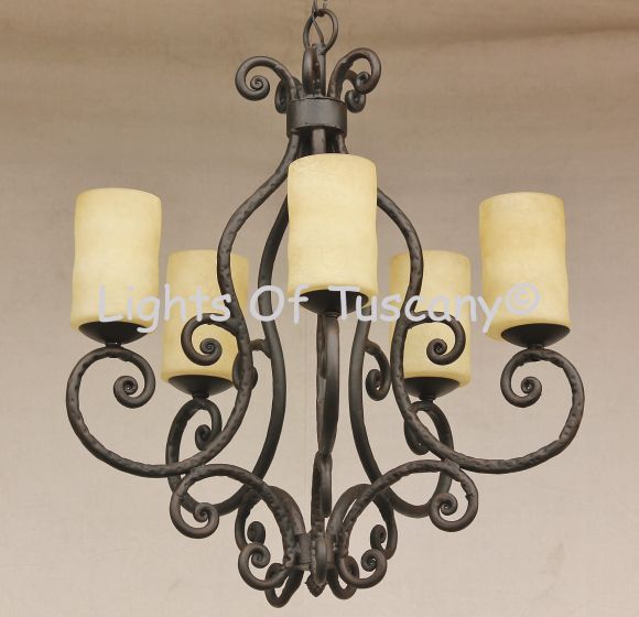 1616-5 Spanish Style Chandelier