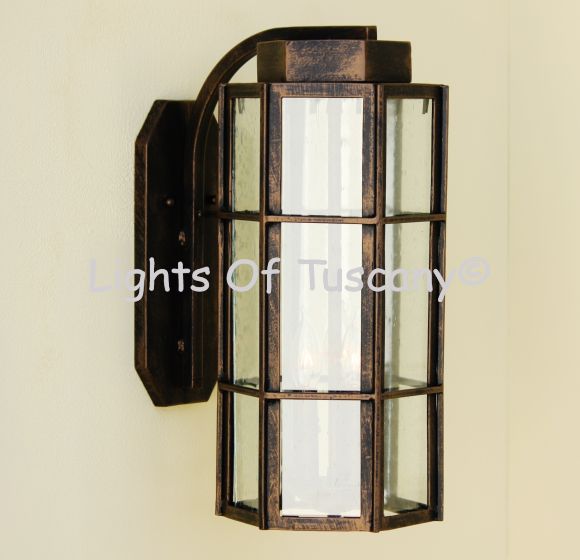 Contemporary style iron lantern