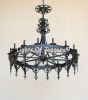 1627-16 Iron Chandelier