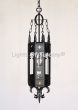 Gothic Hanging Pendant, Gothic Lighting, Church Style Lighting, Heavy Duty Iron Lantern, Castle Style Hanging Lantern, Old World Style Hanging Lantern, Unique Lighting, LED lighting, Commercial Grade Lighting, Themed Style Lighting