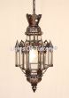 3059-1 Moroccan - Moorish Style Hanging Indoor copper Lantern
