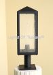 6958-1P Contemporary Outdoor Iron Post Light