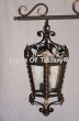 6196-4 Tuscan Style Linear Wrought Iron Hanging Light