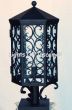 7258-1LG Spanish Revival Style Outdoor Column Post Light