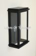 7870-2 Contemporary Outdoor Iron Wall Pocket Light
