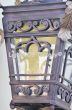 7217-4 Tuscan / Mediterranean Style Outdoor Iron Wall Light with Acanthus Leaves Italian Style Vintage Antique