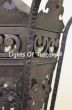 7206-1 Gothic Revival Iron Outdoor Pocket Wall Light