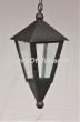 Tuscan Style Hanging Lantern Wrought Iron Entry Way Outdoor