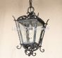2031-1 Spanish Revival Style Wrought Iron Lantern