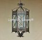 Hanging Lantern-Hand Forged-Wrought Iron/ Tuscan lantern