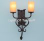 5105-2/ Spanish Revival wall sconce 