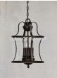 2241-3 Contemporary Style Wrought Iron Pendant Light