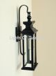 7741-1 Mediterranean Contemporary Outdoor Iron Wall Lantern