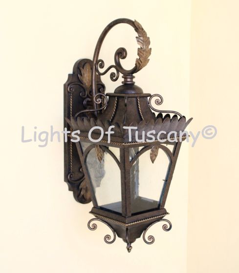 8226-1 Tuscan Mediterranean Outdoor Wall Lantern