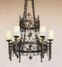 Spanish Style Island Chandelier 1501-8