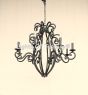 1602-8 Iron Chandelier