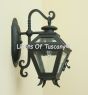 7120-1 Tuscan / Mediterranean Style Iron Outdoor Wall Lantern