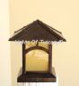 Craftsman Style Pier Mount Post Light, Post Light, Mission Style Post Light, Outdoor Post Light, Column Light, Arts and Crafts Outdoor Post light