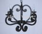 1450-4 Spanish Style Mini Chandelier