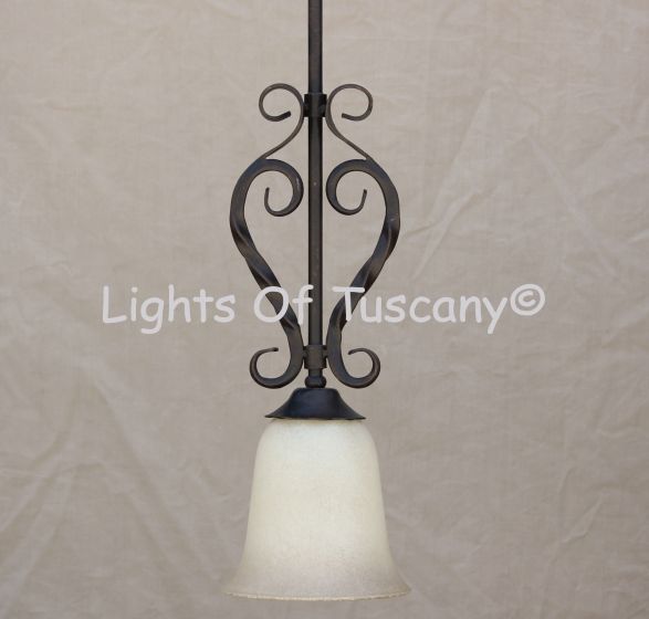 Mini-Pendant-Hand Forged-Wrought Iron