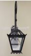 7455-1 Contemporary-Spanish Wrought Iron Lantern/ Light