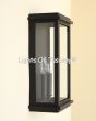 7870-2 Contemporary Outdoor Iron Wall Pocket Light